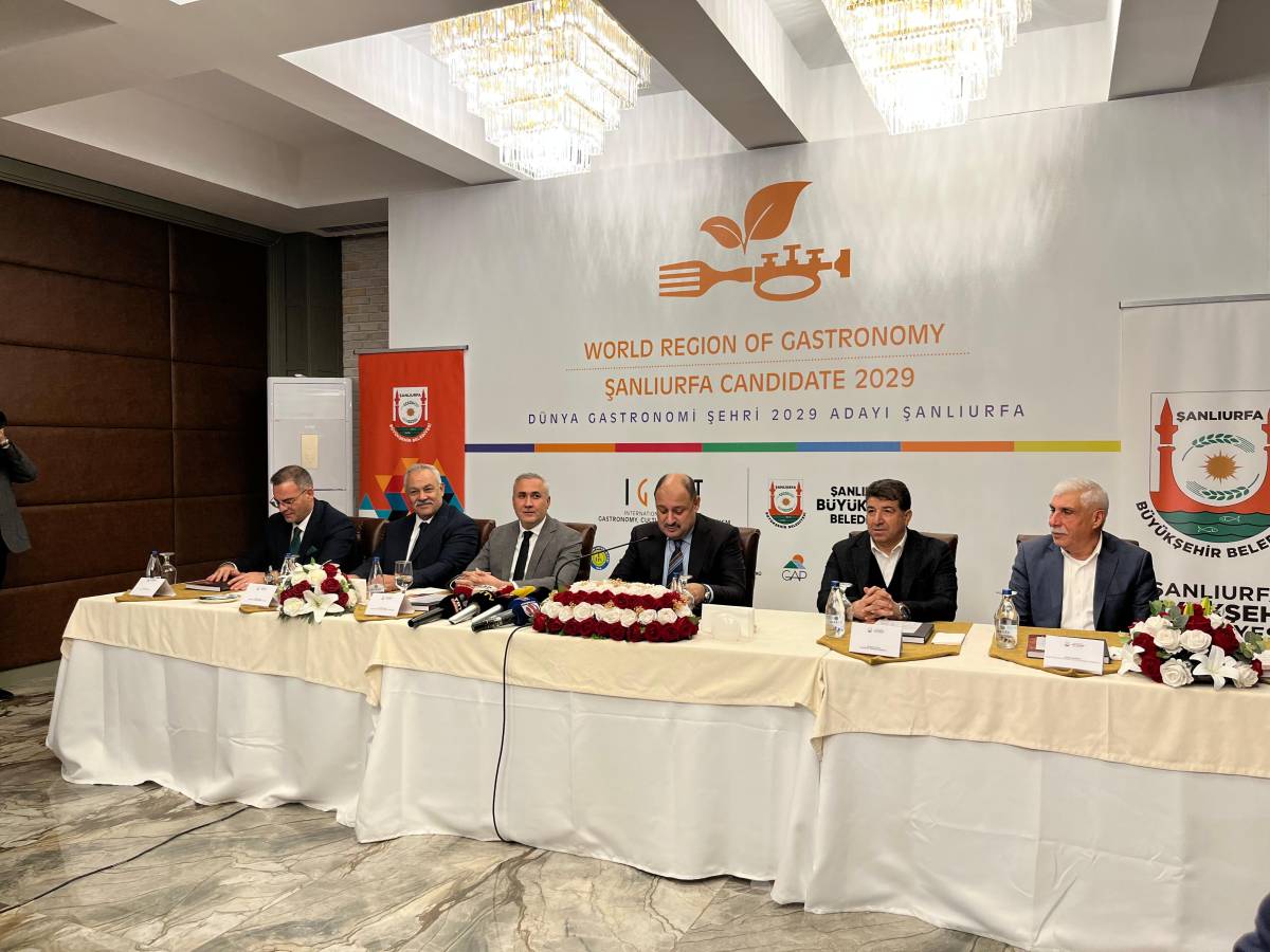 Şanlıurfa, 2029 Dünya Gastronomi Şehri İçin Resmî Aday Oldu