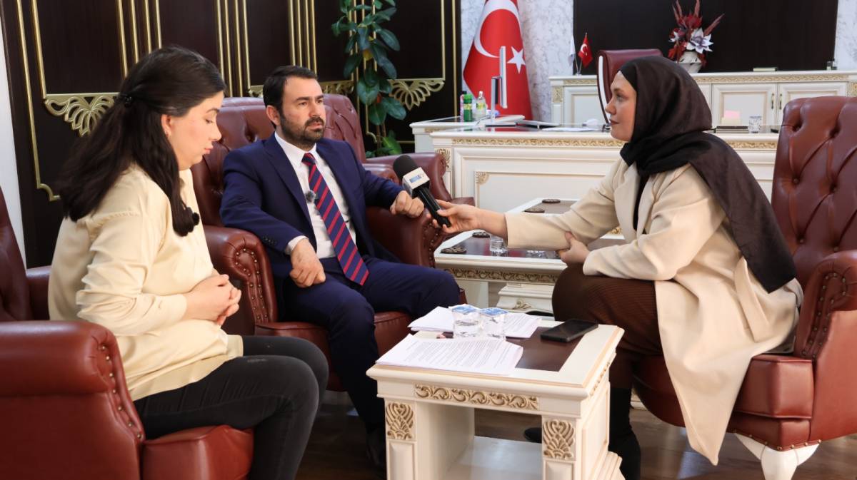 Ruha Tv’den Ceylanpınar Belediyesi’ne Nezaket Ziyareti