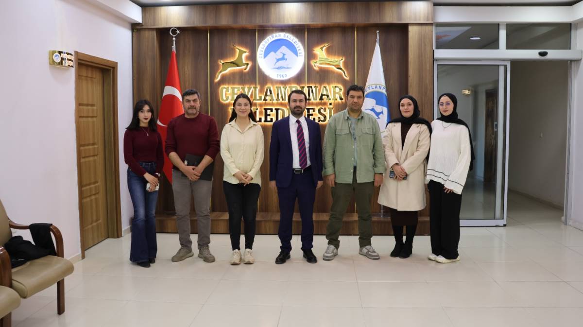 Ruha Tv’den Ceylanpınar Belediyesi’ne Nezaket Ziyareti