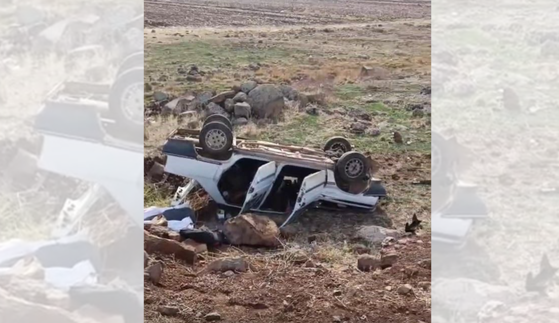 Şanlıurfa’da Köprüden Uçan Otomobil Hurdaya Döndü