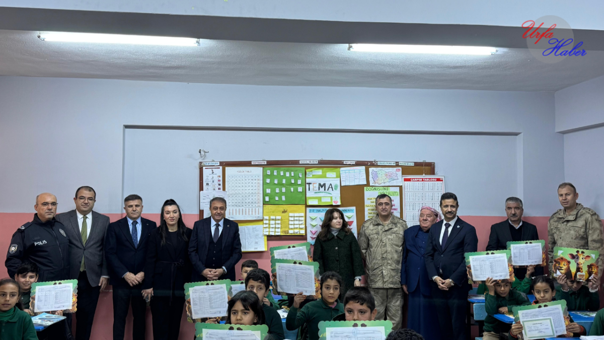 Şanlıurfa'da Karne Heyecanı: Vali Şıldak Öğrencilerle Buluştu