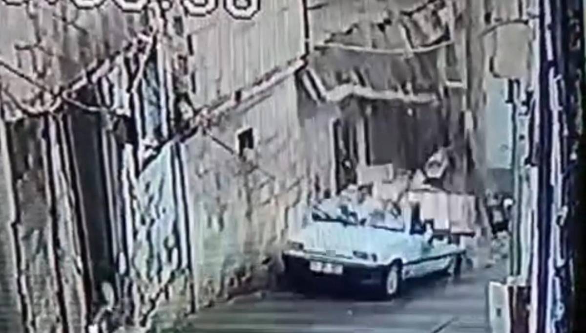 Faciaya ramak kaldı: O anlar saniye saniye kamerada!