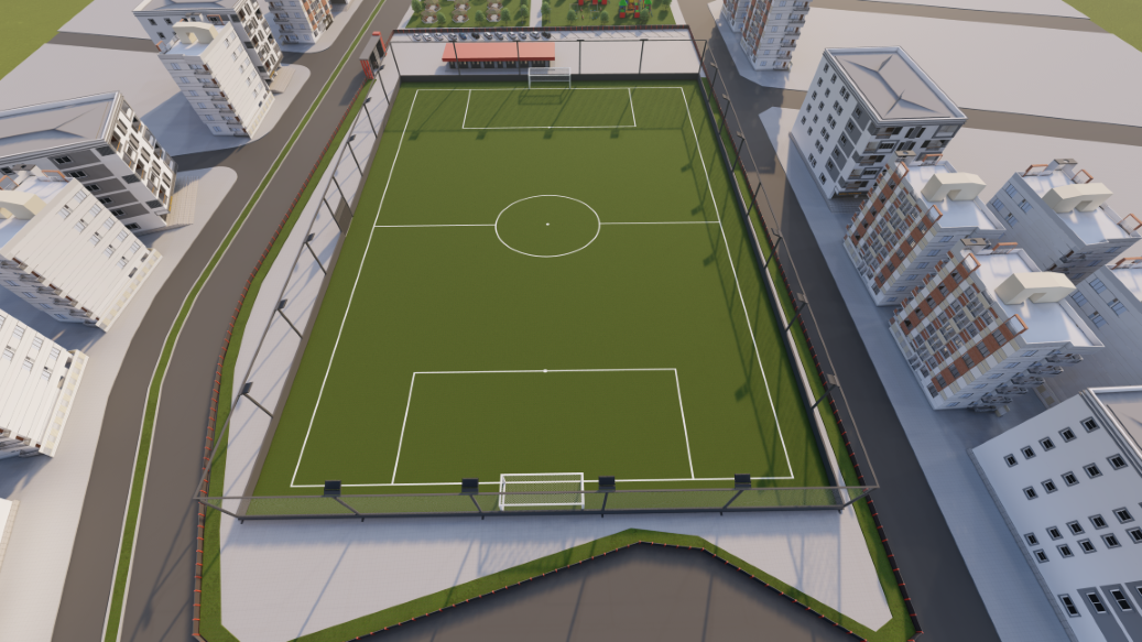 Karaköprü'ye yeni spor tesisi!