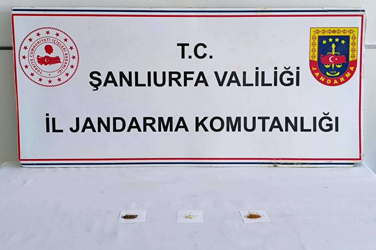 Şanlıurfa'da uyuşturucu operasyonu: Çok sayıda gözaltı