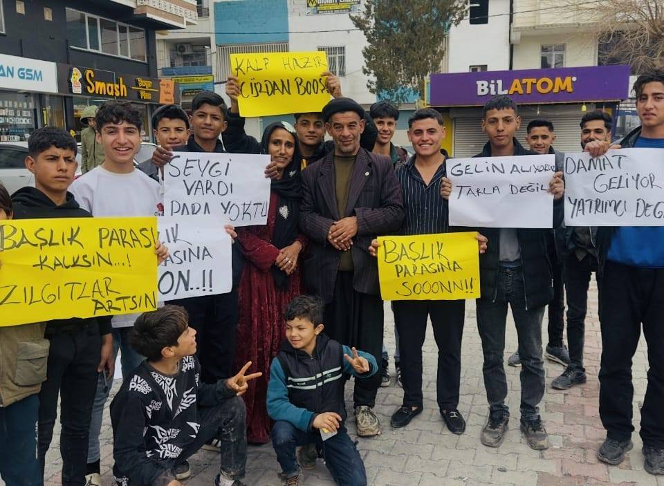 Şanlıurfa'da 2 milyon TL'ye ulaşan başlık parasına tepki