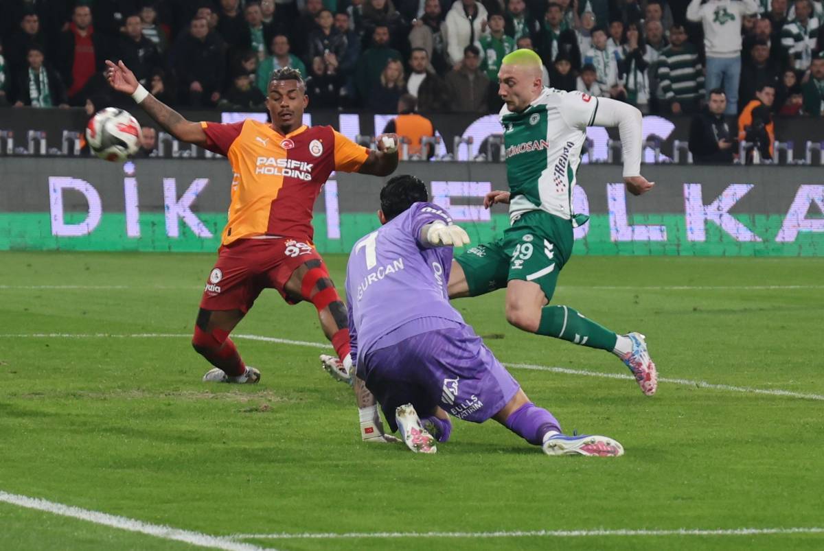 Konyaspor sahasında Galatasaray'ı yendi!