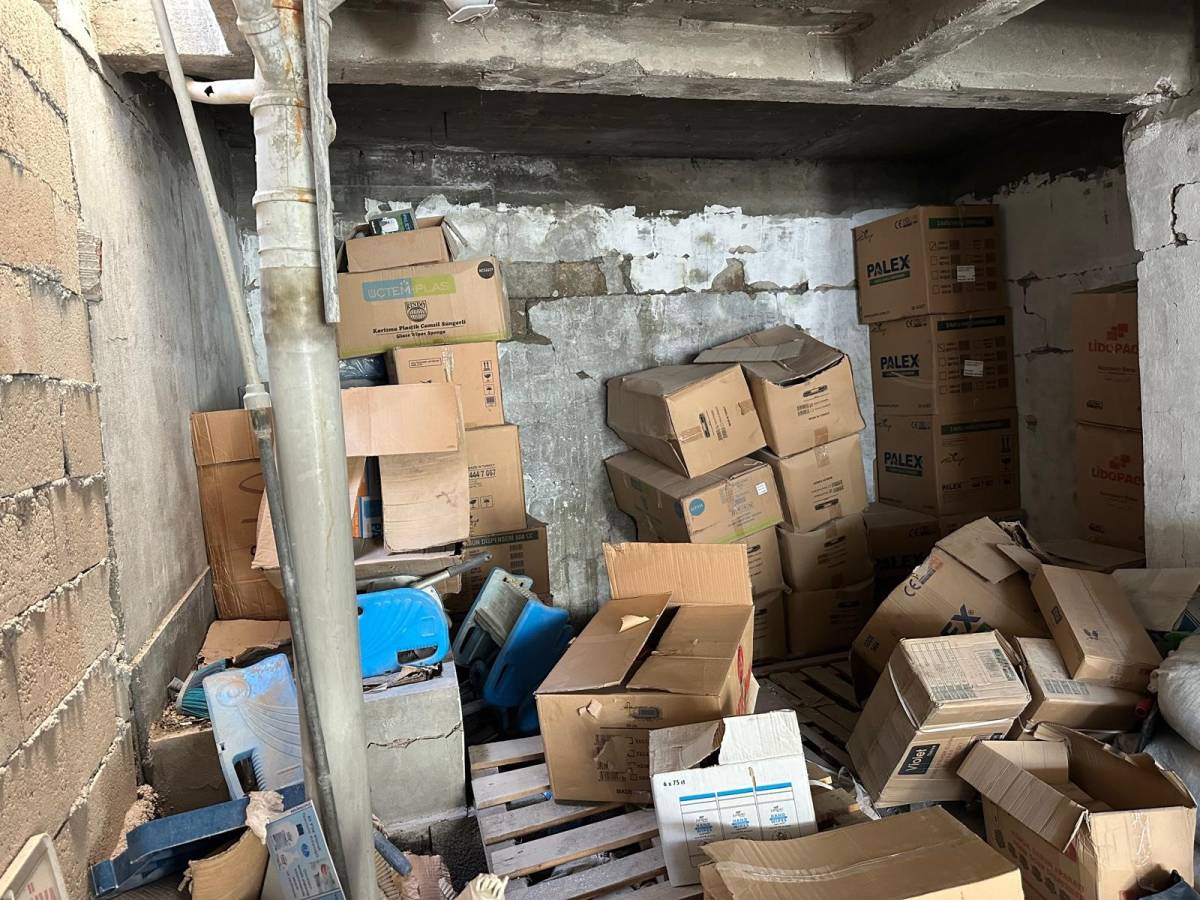 Adıyaman'da temizlik malzemesi çalındı!