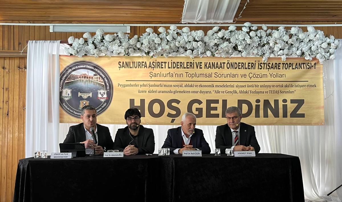 Şanlıurfa'da aşiret liderleri ve kanaat önderlerinden 7 maddelik çağrı!