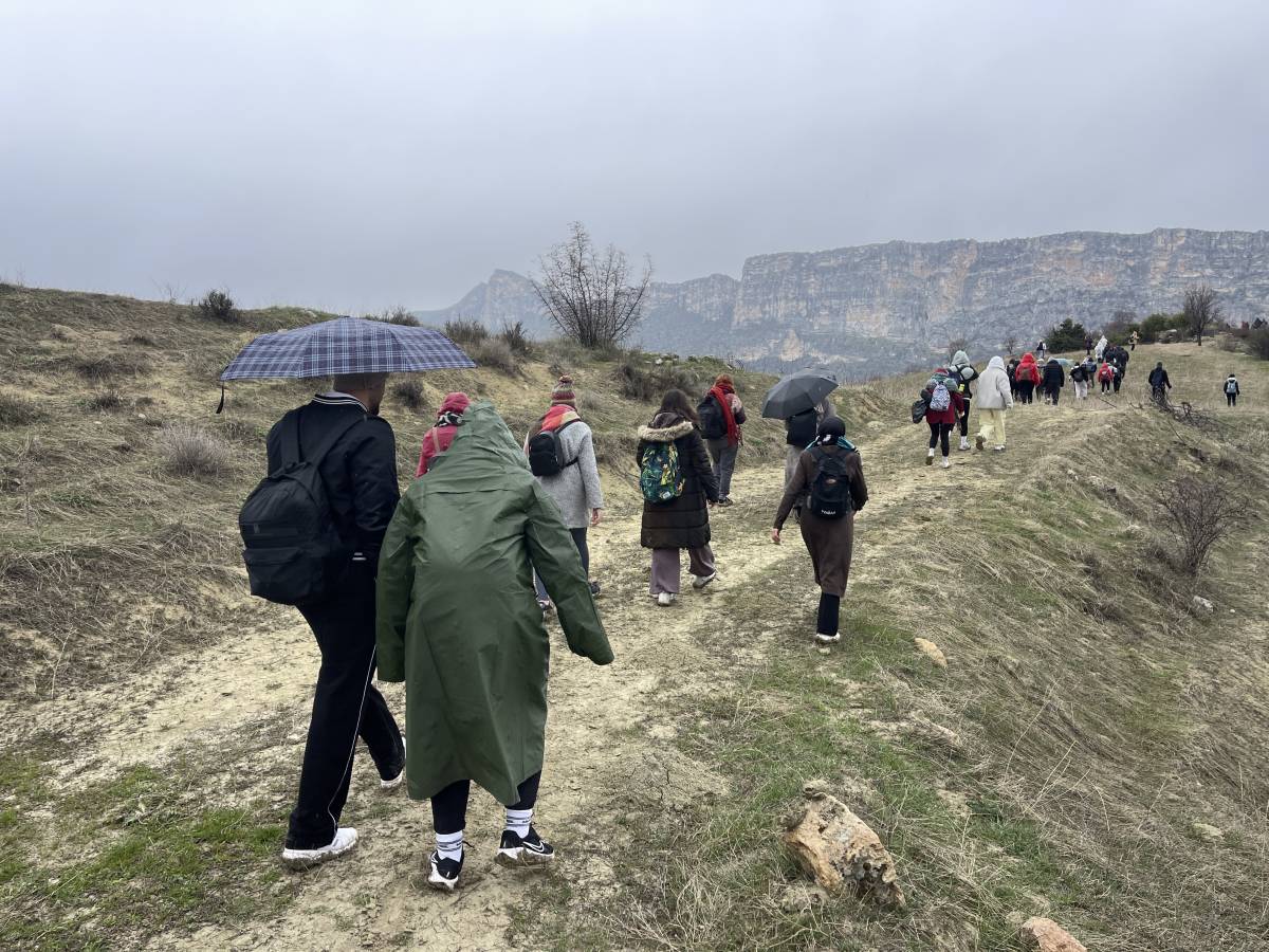 Urfa'da bahar çiçeği nergisler doğaseverlerin ilgi odağı oldu!