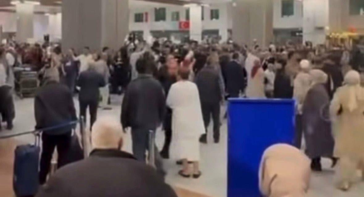 Gaziantep Havalimanı'ndan kavga ve gerginlik!
