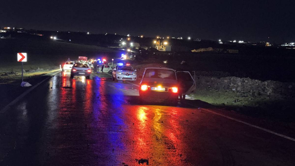 Urfa'da feci kaza!