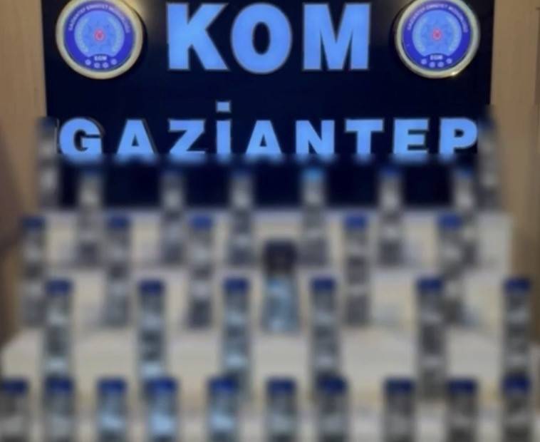 Gaziantep’te 36 adet sahte plaka ele geçirildi!
