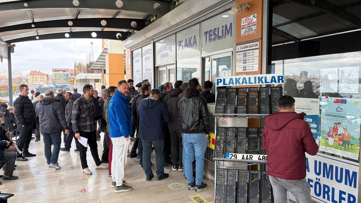 APP plaka değişiminde son gün yoğunluğu!