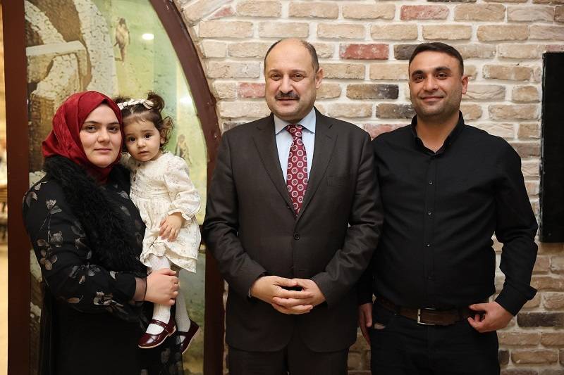 Urfa'daki belediye başkanları iftar sofrasında buluştu