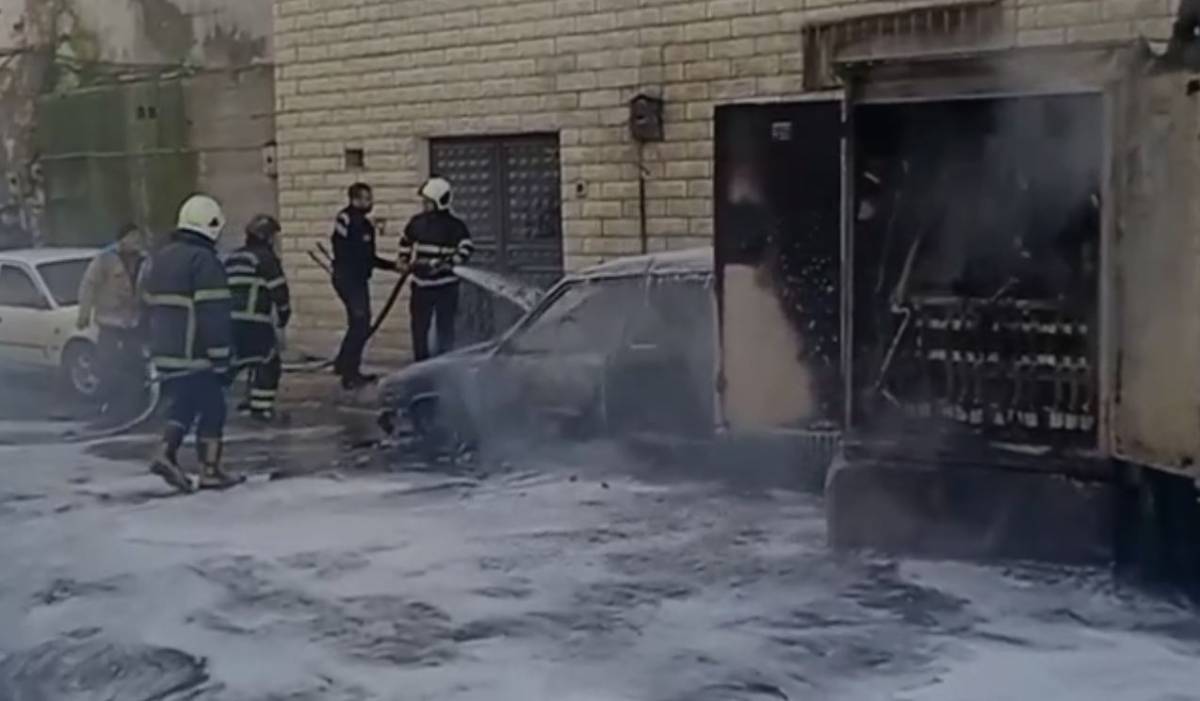 Şanlıurfa’da patlama sonrası yangın! Çok sayıda araç küle döndü!