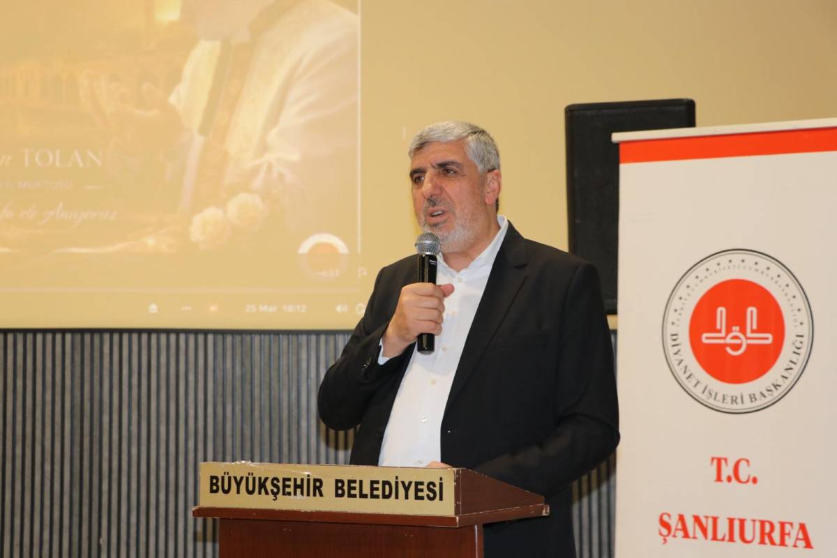 Şanlıurfa İl Müftüsü Ramazan Tolan’a duygusal veda!