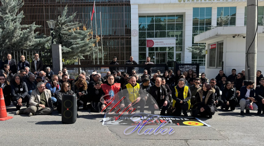 İş bıraktılar: Öğretmenin katledilmesine Urfa'dan sert tepki!