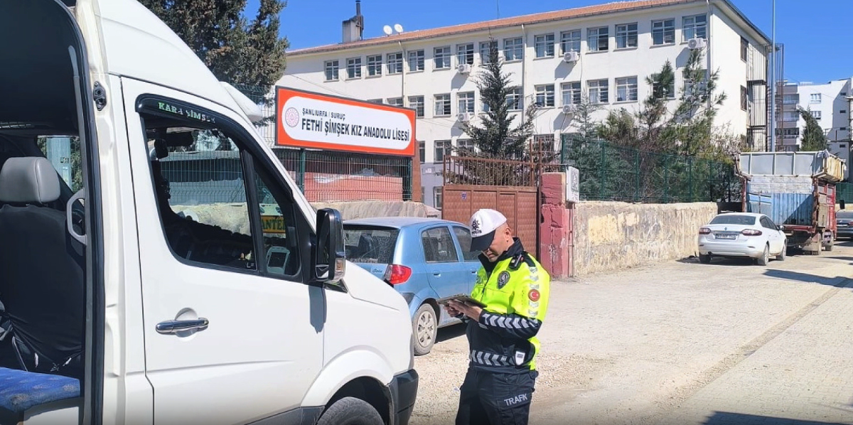 Şanlıurfa'da okul çevrelerinde sıkı denetim!