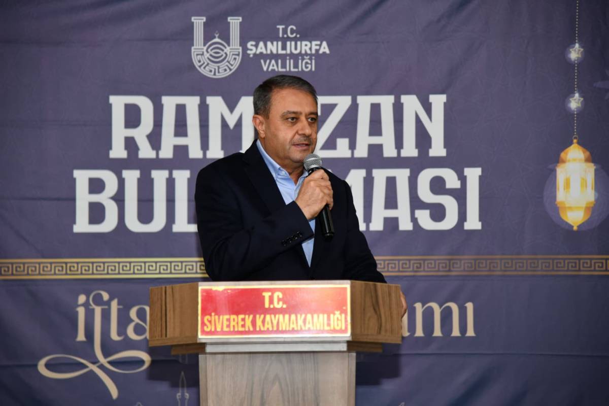Vali Şıldak iftarda Siverekli vatandaşlarla buluştu!