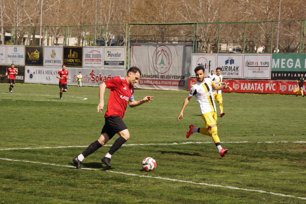 Karaköprü Belediyespor'dan kritik galibiyet!