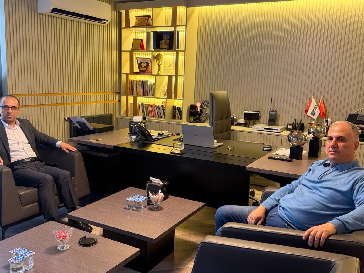 Şükrü Kırboğa’dan Ahin Güneş’e nezaket ziyareti!