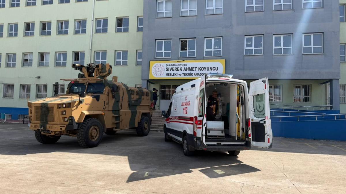 Şanlıurfa'da lisede silahlı saldırı: Yaralılar var!