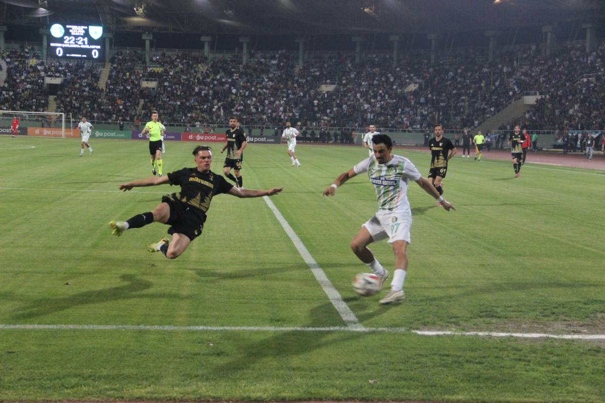 Şanlıurfaspor, play-off mücadelesinde Muğlaspora mağlup oldu!