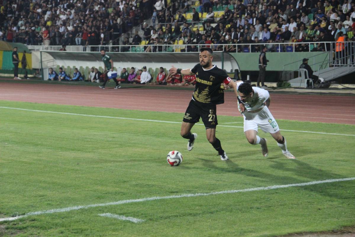 Şanlıurfaspor, play-off mücadelesinde Muğlaspora mağlup oldu!