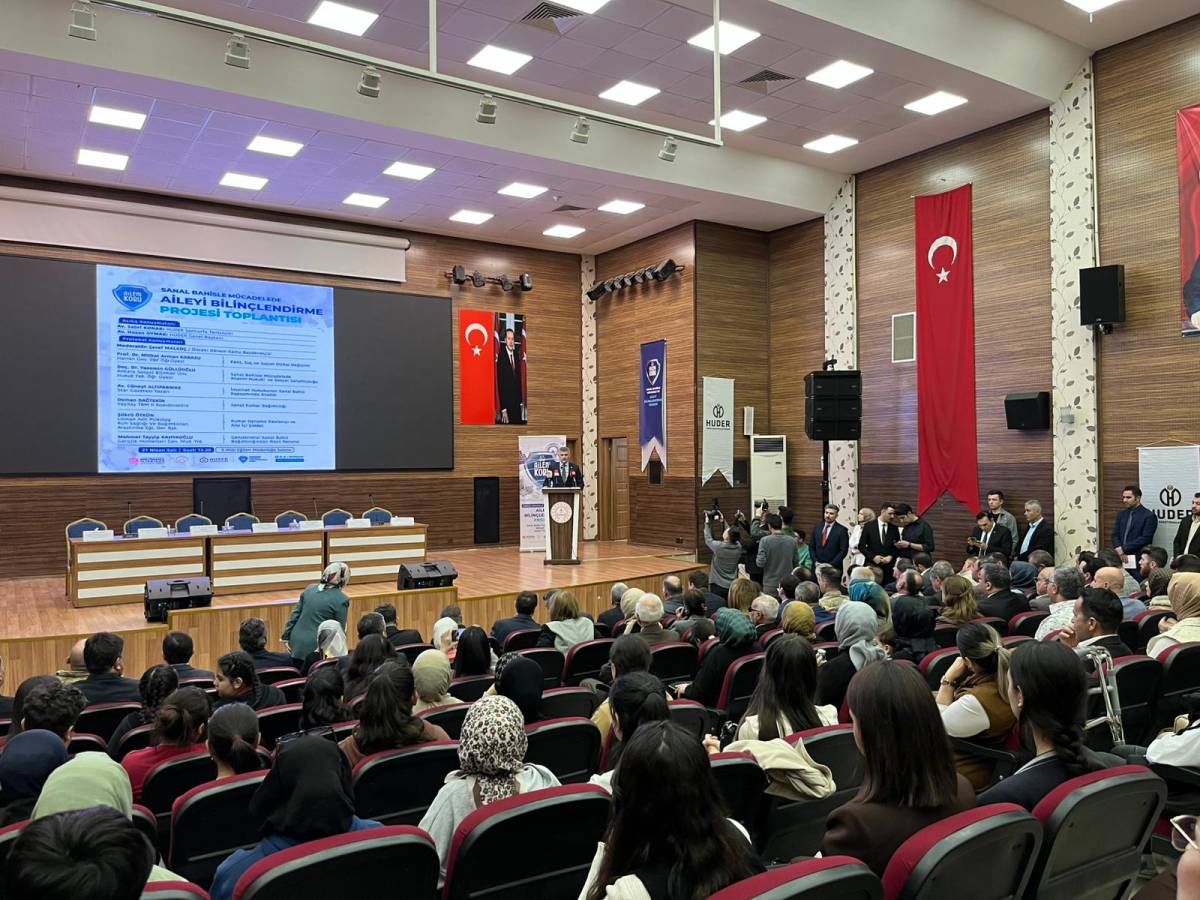 HUDER'den Şanlıurfa’da sanal bahisle mücadele programı!