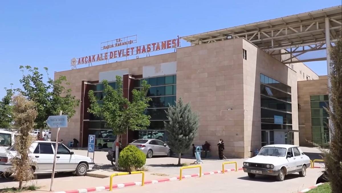 Urfa’da hastanedeki kavga kamerada!