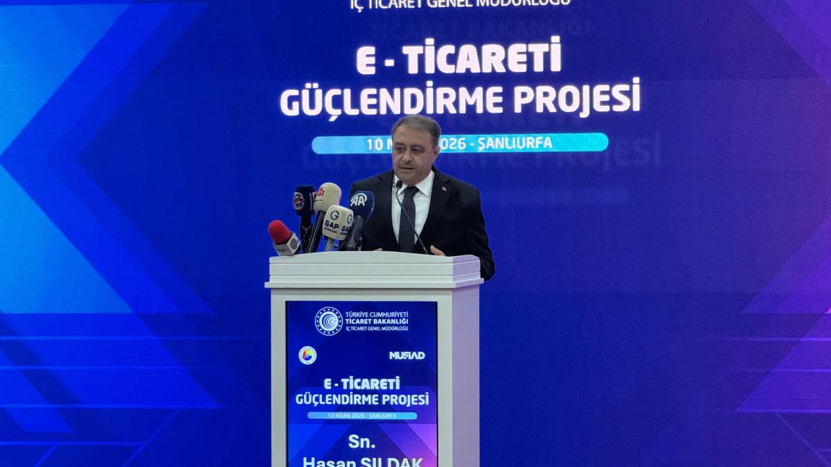 Bakan Yardımcısı Gürcan Urfa’da açıkladı: E-Ticaret 3 trilyon lirayı geçti!