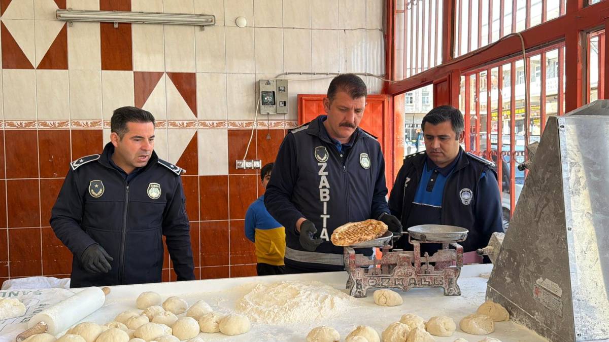 Şanlıurfa zabıtası denetimlerini sürdürüyor!