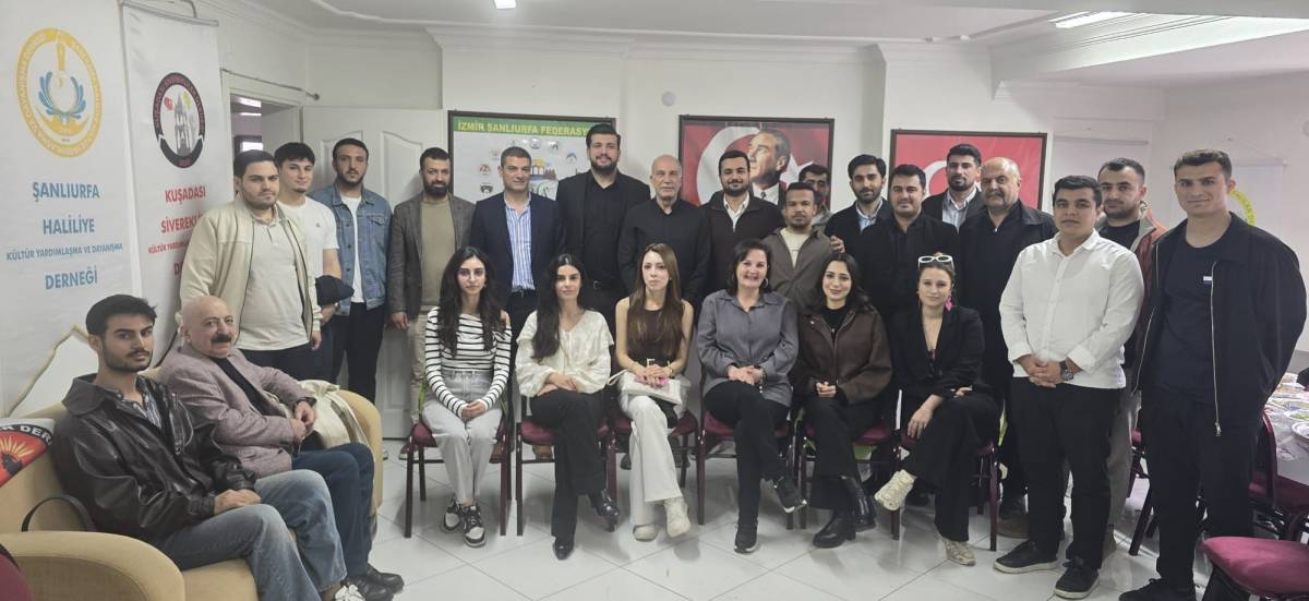 İzmir'de Şanlıurfalı hukukçular ve öğrenciler bir araya geldi!