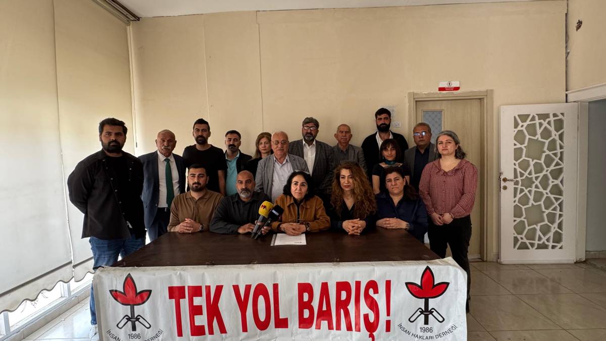 İHD Urfa Şubesi’nden “Kalıcı barış ve yasal düzenleme” çağrısı!