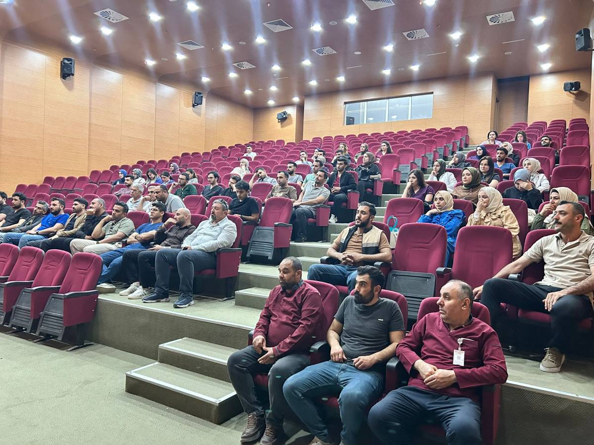 Haliliye’de hastane personeline ilk yardım eğitimi verildi!