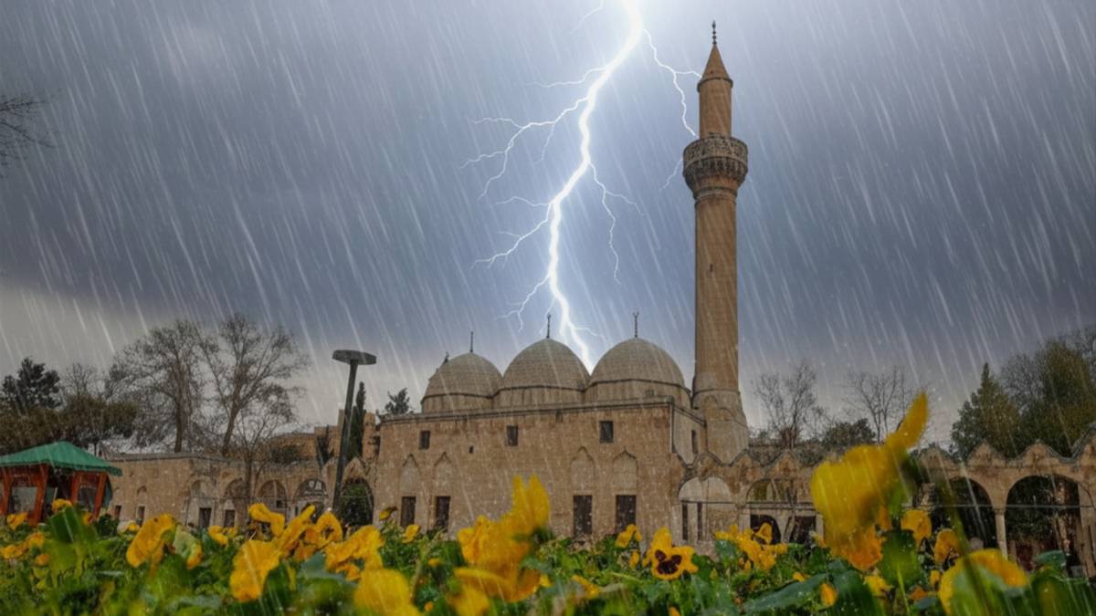 Meteoroloji’den sağanak uyarısı: Şanlıurfa’da yağış bekleniyor!