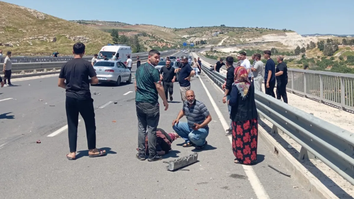 Şanlıurfa'da feci kaza! Çok sayıda yaralı var!