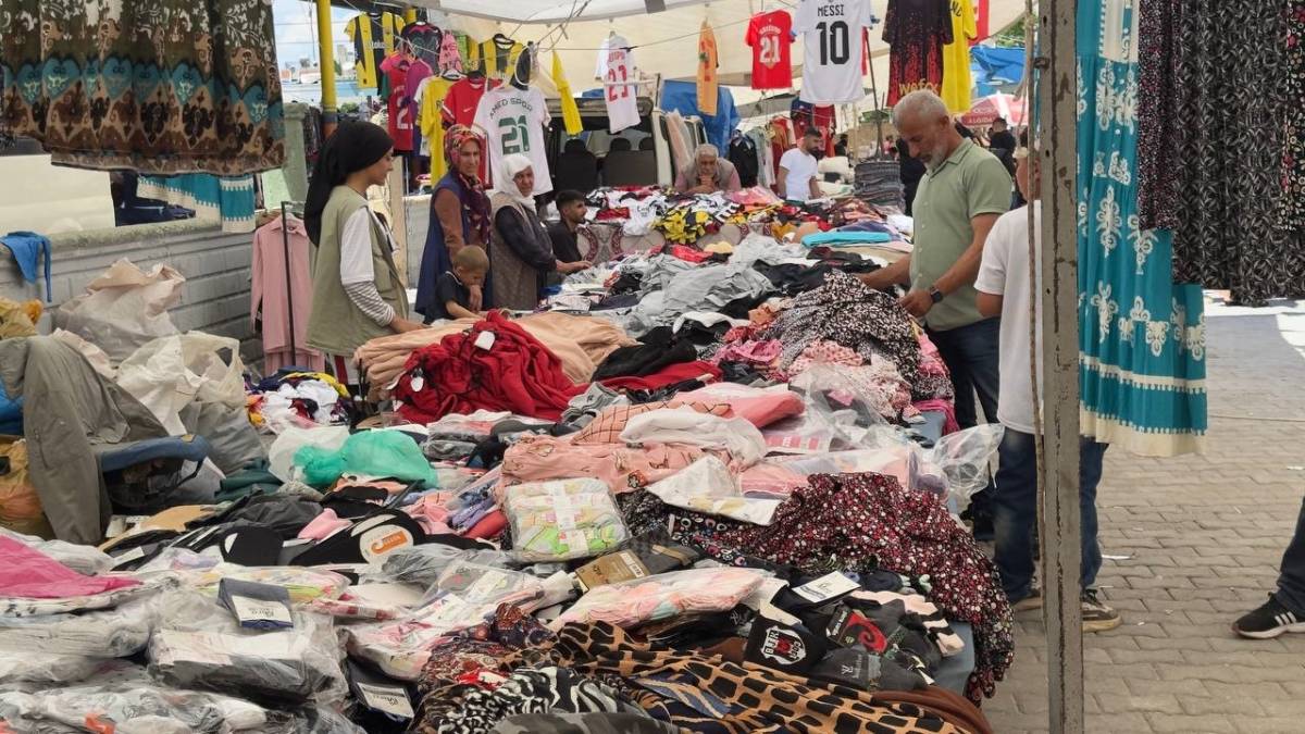 Şanlıurfa çarşısında bayram hareketliliği!