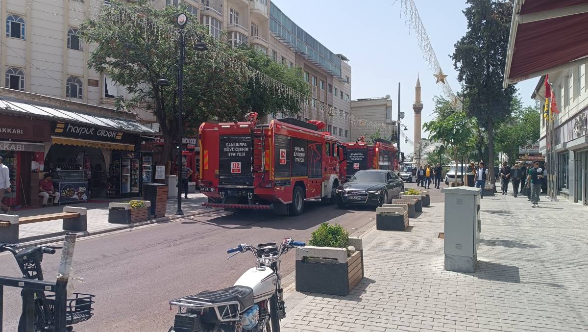 Şanlıurfa'da korku dolu dakikalar! Ekipler alarma geçirdi!