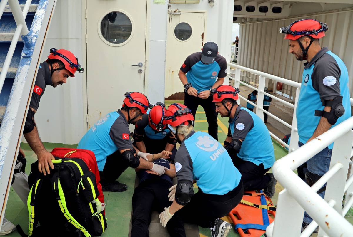 Şanlıurfa’da gerçeğini aratmayan tatbikat!