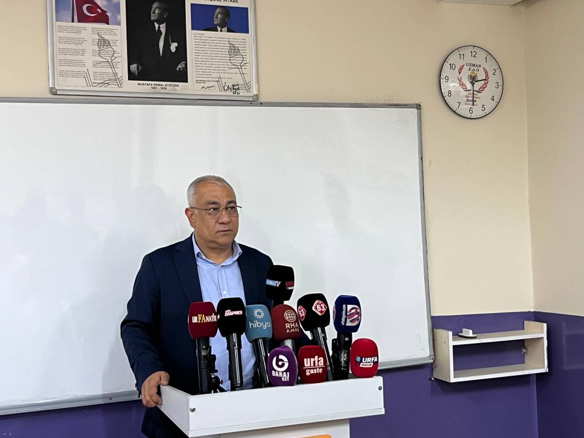 Eski Şanlıurfaspor kulübü başkanı açıklamlarda bulundu!
