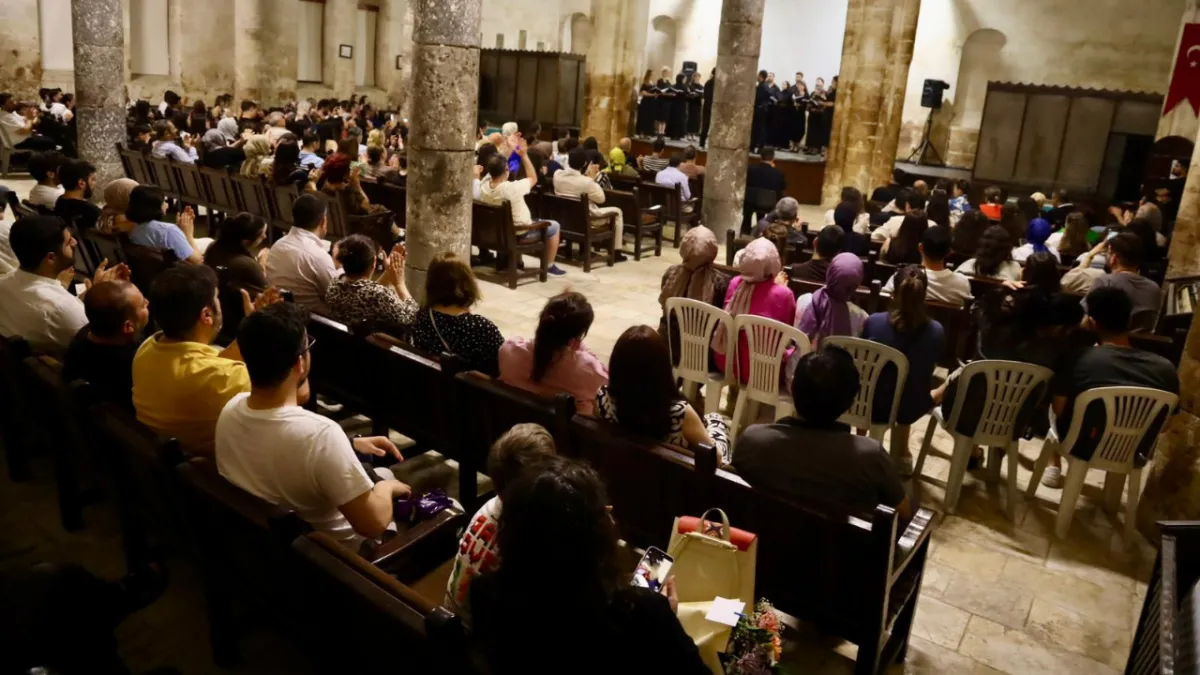 Şanlıurfa'da Vox Humanis Korosu’ndan unutulmaz konser!
