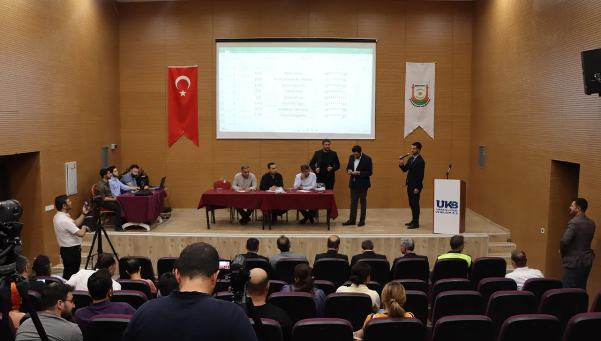 Urfa'da 12 işçi için kura çekimi yapıldı!