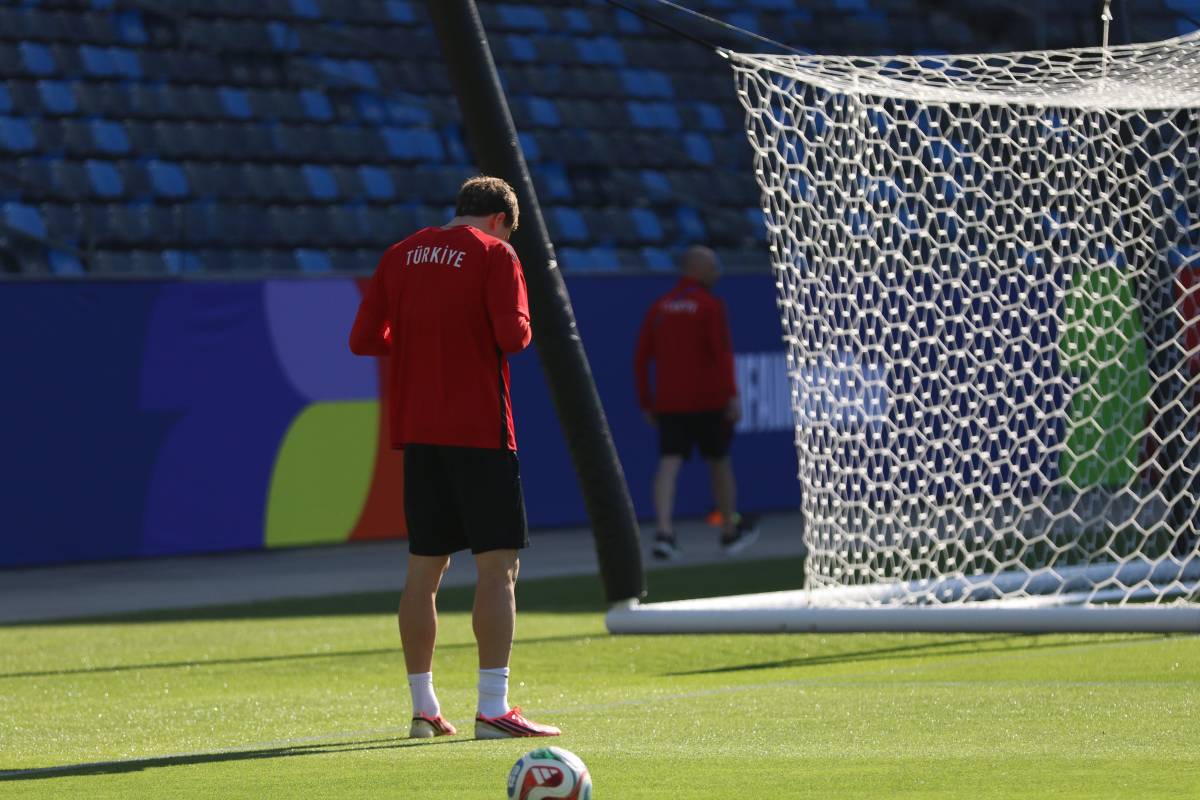 A Milli Futbol Takımı, ABD maçı hazırlıklarını tamamladı!