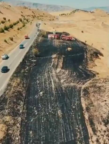 Bir anız yangını daha!