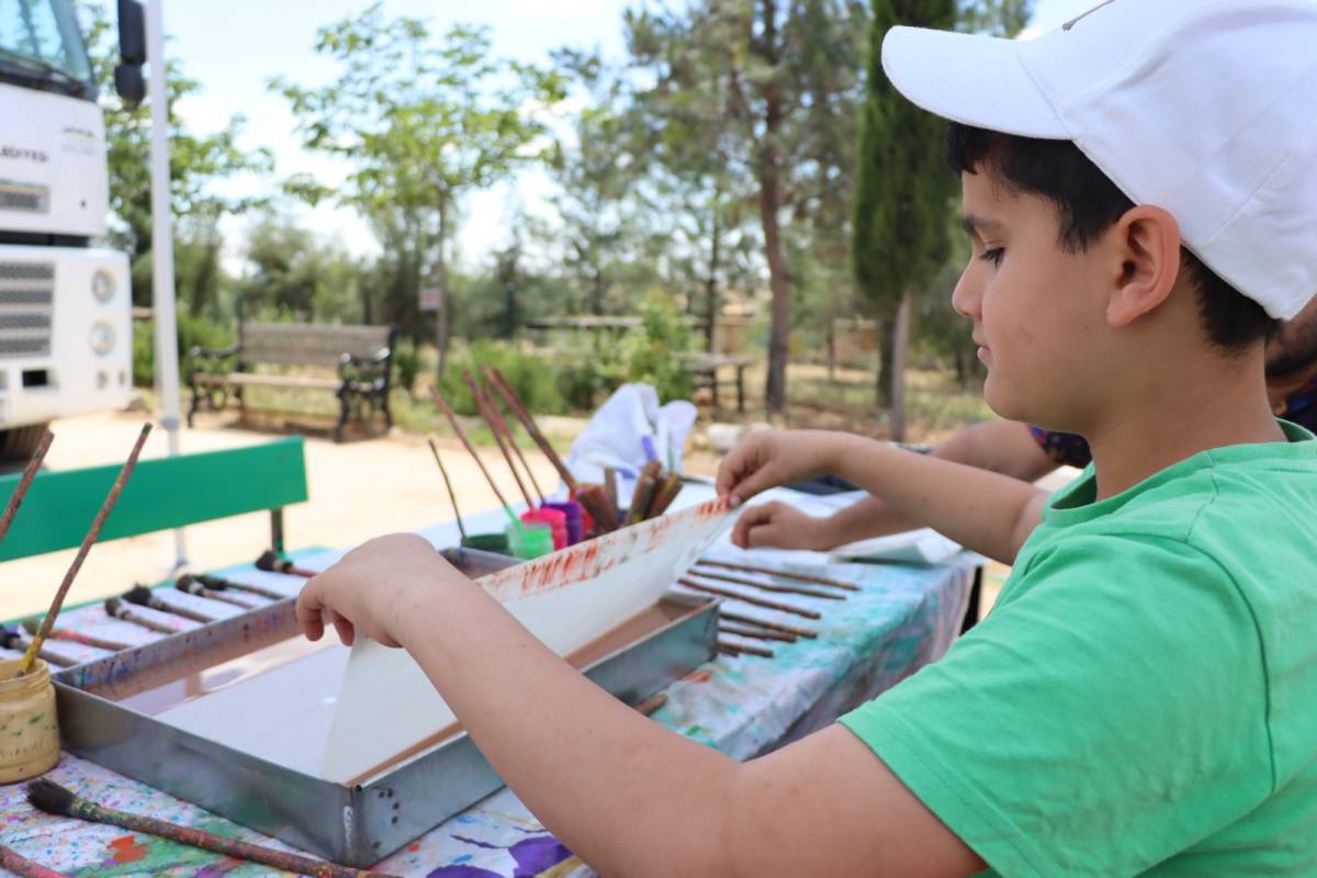 Şanlıurfa’da çocuklara sanat ve eğlence dolu şenlik!