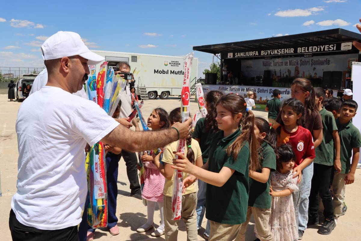 Şanlıurfa’da çocuklara sanat ve eğlence dolu şenlik!