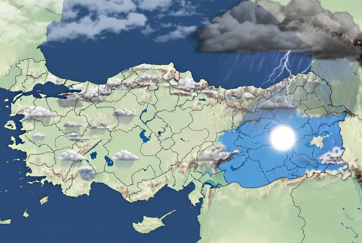 Meteoroloji il il açıkladı! İşte yağış beklenen bölgeler!