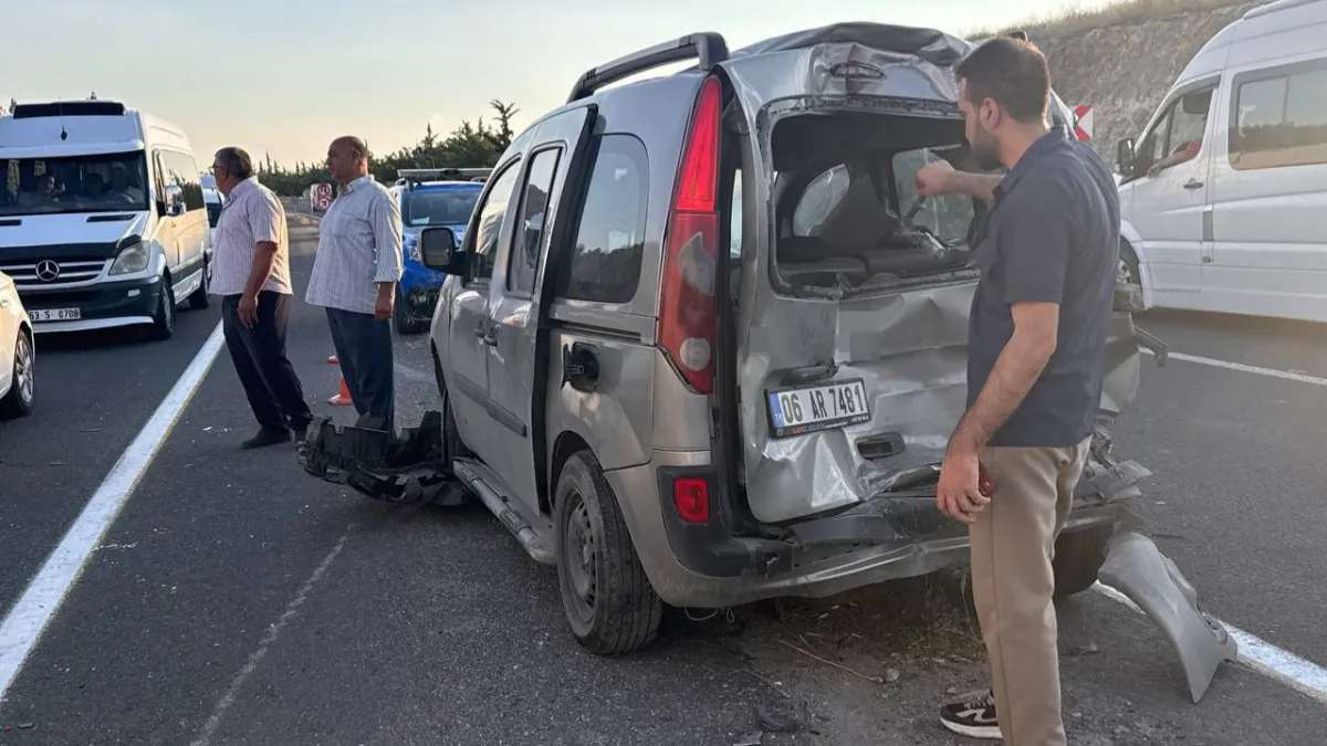 Urfa'da zincirleme trafik kazası!