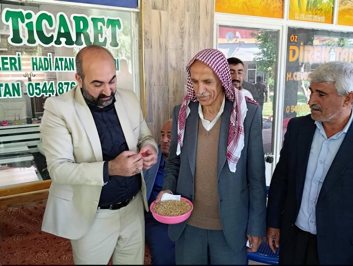 Viranşehir’de Sezonun İlk Arpası Buğday Pazarına Geldi